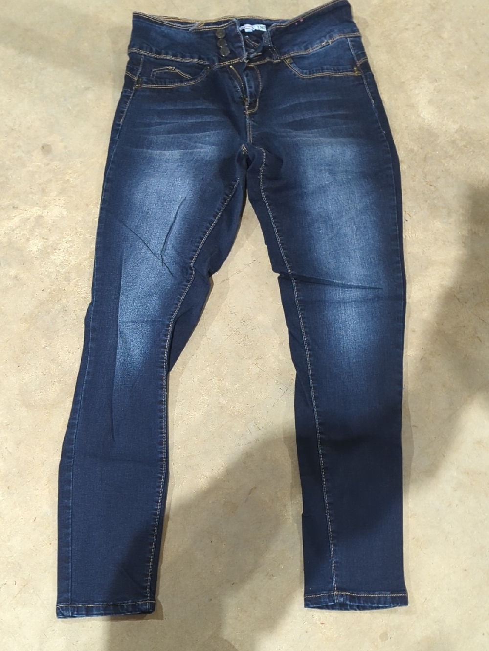 Dark Blue Women's Skinny Jeans